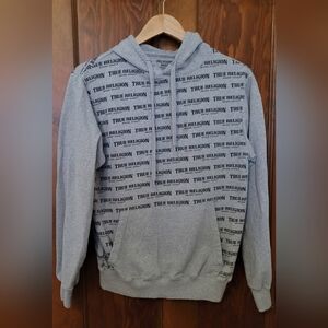Authentic TRUE RELIGION Monogram Hooded Sweatshirt
